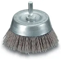 Lessmann Kopborstel Met Gekroesde Hardmetalen Vezelpen