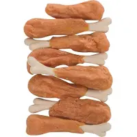 Flamingo Hapki Kip &amp; Calcium Botten Hondensnack 400g