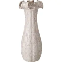 J-Line Vaas - klei/glazuur - lichtbeige - large