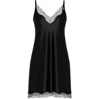 Mey Negligé Serie Pure Shine Lace Zwart | Maat XS