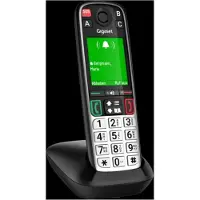 Gigaset EASY 500 Draadloze seniorentelefoon Optisch belsignaal Kleurendisplay Zwart
