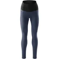 Gonso - Women's Essential Tight High Waist Therm - Fietsbroek 48, blauw