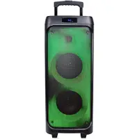 Selgros SPK5220 luidspreker zwart (3 h, Elektrische stroom), Bluetooth luidspreker, Zwart