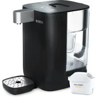 Brita Cube Heet- En Koudwaterdispenser - Instelbare Temperatuur Volume Uv-c Technologie Bacterievrij Water- Incl.1 Maxtra Pro Kalk Expert Waterfilter