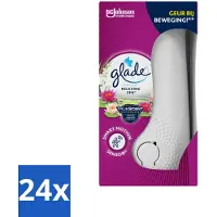 Glade 24 x - Houder Sense & Spray - Relaxing Zen - 18 ml - Luchtverfrisser - Geurverspreider - Sense & Spray - Relaxing Zen - Automatische Geur