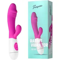 Teazers - Tarzan Vibrator - Rabbit Vibrator voor Beginners - Vibrators voor Vrouwen - Sex Toys voor Vrouwen - G-Spot Vibrator - Dildo - Clitoris Stimulator - Roze