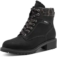 Tamaris Veterlaarsjes bruin / zwart