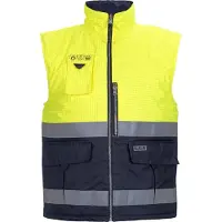 Hydrowear Metz 043446yn Giletz Antistatisch Brandvertragend Geel/marine | Maat: XL