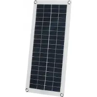ITImport Zonnepaneel, fotovoltaïsch, USB, 20W, universeel, XL