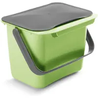 Metaltex Groene afvalcontainer van Bin Tex, met deksel
