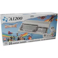 Retro Games THEA1200 - 25 Ingebouwde Amiga Games - Gamepad, 2-Knops Muis, Toetsenbord