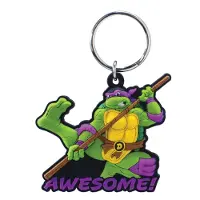 MONOGRAM Teenage Mutant Ninja Turtles, zachte PVC-sleutelhanger, Donatello