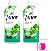 Lenor 2 x – Wasverzachter – Freshness Guard – 32 Wasbeurten – 800 ml - Bulkverpakking - Wasverzachter - Douchemop - Frisheid