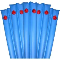 Merkloos Winterafdekzakken, 16 gauge, 2,4 meter, set van 5, voor zwembadafdekkingen