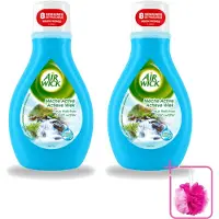 Air Wick 2 x – Luchtverfrisser – Actieve Wiek Fresh Water – 375 ml - Bulkverpakking - Luchtverfrisser - Douchemop - Frisse geur