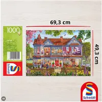 Schmidt - Legpuzzel - Huis in de lente - 1000 stukjes - Volwassenen - vanaf 12 jaar