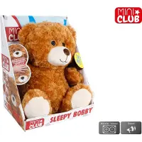 Kids Globe Interactieve Beer Sleepy Bobby 34cm Bruin bruin Pluche Knuffel