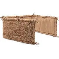 Jollein Boxbumper - 180x30cm Boxomrander - Curlé - Dark Hazel