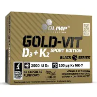 Olimp Gold-Vit D3+K2 2000IU - 60 caps