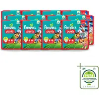 Pampers 12 x – Luierbroekjes – Baby Dry Pants Paw Patrol Maat 4 – 25 Luiers - Grootverpakking - Vaatwasstrips - Baby Luier - Luierbroek - Droge Luier - Luier Voor Baby - Luier Broek