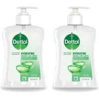 Dettol 2 x – Antibacteriële Handzeep – Aloë Vera – 250 ml - Voordeelverpakking - 2 stuks