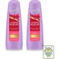 Unilever 2 x – Conditioner – Levendige Kleur – 200 ml - Wasstrips - Kleurvervanging - Haarkleur Bescherming - UV-filter - Hibiscus Extract - Haarkleur Levendigheid