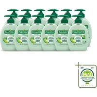 Palmolive 12 x – Handzeep – Hygiene Plus Sensitive – Pompje - 300 ml - Grootverpakking - Vaatwasstrips - Gevoelige Huid - Handzeep - Hygiëne - Aloë Vera - Dermatologisch Getest