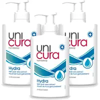 Unicura 3 x - Vloeibare Zeep Hydra - Hydraterend - 250 ml - Voordeelverpakking - 3 stuks