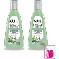 Guhl 2 x Shampoo voor een Gevoelige Hoofdhuid - 250 ml - Voordeelpakket - 2 stuks