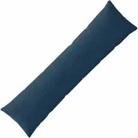 vidaXL Kussensloop ALMELO Marineblauw 40 x 145 cm corduroy