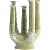 Light & Living - Vaas LEONJO - 24x18x36 cm - Groen