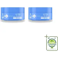 Taft 2 x - Ultra 2 - Gel Wax - Wetlook - 75 ml - Grootverpakking - Vaatwasstrips - Haartypen - Gel Wax - Controle - Glans - Structuur