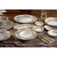 RINART Pizzabord salda porselein 32 cm set van 2