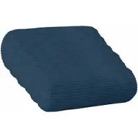 vidaXL Kussensloop 6 st HEERLEN Marineblauw Ø 15 x 40 cm corduroy