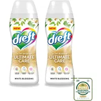 Dreft 2 x - Ultimate Care - Wasverzachter - Geurbooster - Gekleurde Was - Witte Bloem - 15 Wasbeurten - Wasstrips - Wasmiddel - Geurbooster - Kleurbescherming - Wasverzachter - Vezelverzorging