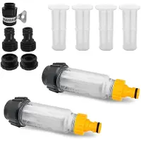 Merkloos Tuin Waterfilter Set met Snelle Adapters