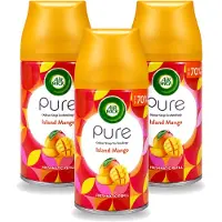 Air Wick 3 x – Luchtverfrisser Navulling – Island Mango – 250 ml - Voordeelverpakking - 3 stuks