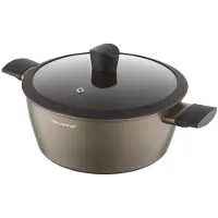 Florina Aluminium pan CAVA, 20 cm, 2,1 liter, met deksel, MG
