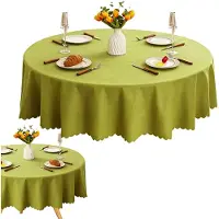 Merkloos Ronde tafelkleed, elastisch, diameter 120 cm, geschikt voor buitengebruik