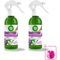 Air Wick 2 x – Luchtverfrisser Spray – Active Fresh Lavendel & Lelie – 237 ml - Bulkverpakking - Luchtverfrisser - Douchemop - Geur neutraliseren