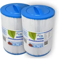 Merkloos Spa-filtersysteem, 2 stuks, diameter 148 mm, aansluiting 38 mm (SAE-aansluiting), geschikt voor whirlpools
