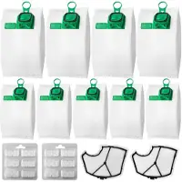 Dripio Stofzuigerzakken voor Kobold VK140/VK150, 10 stuks + filter + geurzakje