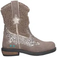 BunniesJR teddy enkelboots - grijs - maat 35 | Enkelboot van