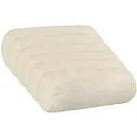 vidaXL Kussensloop 6 st HEERLEN Crèmekleurig Ø 15 x 40 cm