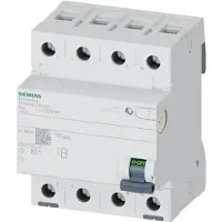 Siemens Aardlekschakelaar 4-polig 40 A 0.3 A 400 V Siemens 5SV36444