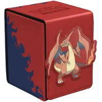 Ultra pro Mega Charizard Y Alcove Flip Deckbox, rood. Kinder, één maat