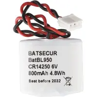 AccuCell Pufferbatterij LiMnO2, 6V, 0,8Ah, geschikt voor alarmsystemen van het merk Label