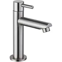 FortiFura Calvi Fonteinkraan - 15.4cm - opbouw - 1gats - PVD - geborsteld RVS SW696237