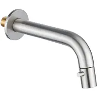 FortiFura Calvi Fonteinkraan - inbouw - uitloop 19.5cm - inkortbaar - PVD - geborsteld RVS SW1108829