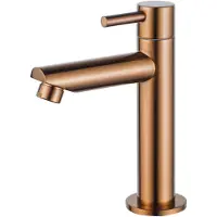 FortiFura Calvi Fonteinkraan - 15.4cm - opbouw - 1gats - PVD - geborsteld koper SW970033